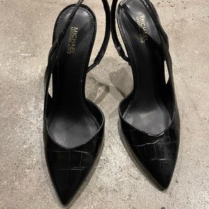 MICHAEL Michael Kors Eliza Embossed Pump Size 7, Worn Once